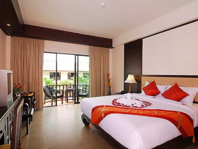غرفة ديلوكس بسرير مزدوج أو سريرين منفصلين، Nipa Resort 2/2