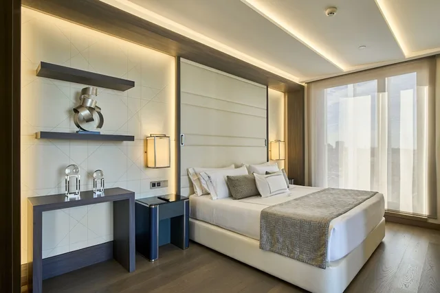 جناح ديلوكس بإطلالة على المدينة مفردة بسرير كينج، Vp Plaza Espana Design 1/8