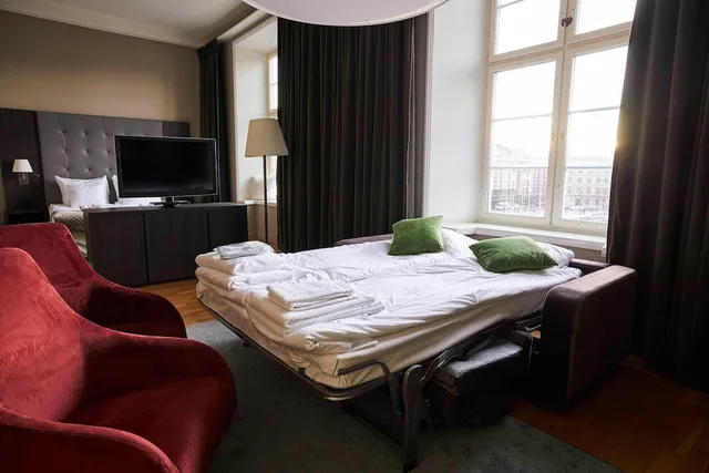 جناح جونيور بسرير مزدوج مع أريكة، Clarion Hotel Post 4/6