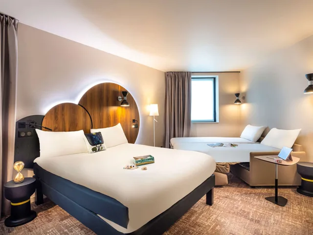 جناح عائلي بسريرين مزدوجين، Ibis Styles Paris Meteor Avenue D'italie 3/10