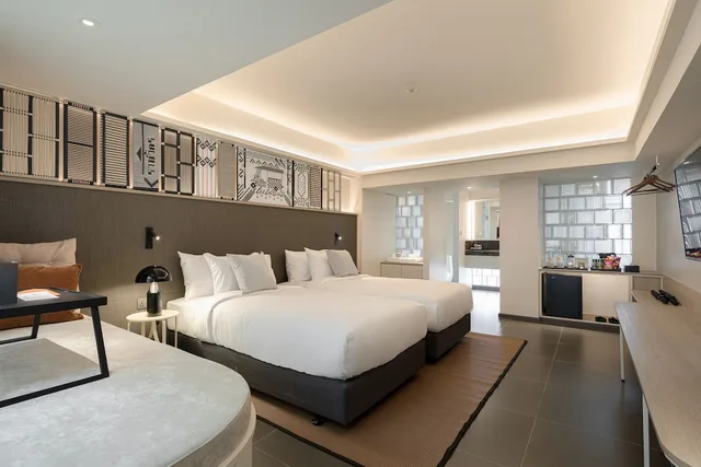 غرفة سوبيريور بسريرين منفصلين، YANH Ratchawat hotel 3/5
