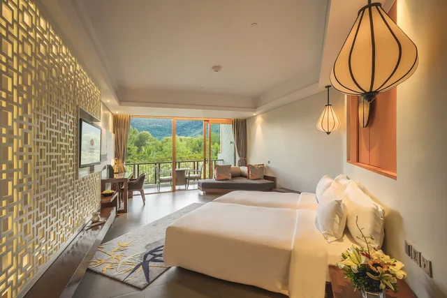 Garden Balcony Twin Grand، Angsana Lang Co 7/10