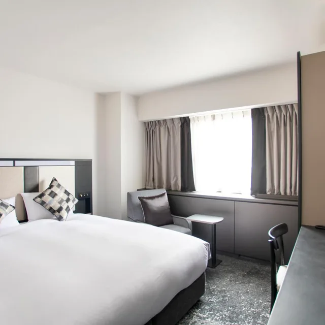 غرفة بسرير كينج، Cross Hotel Osaka 1/4