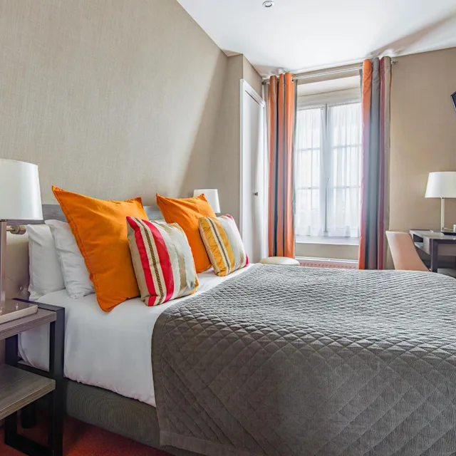 Room, Single, Single Bed, Hotel Eiffel Kennedy 17/19