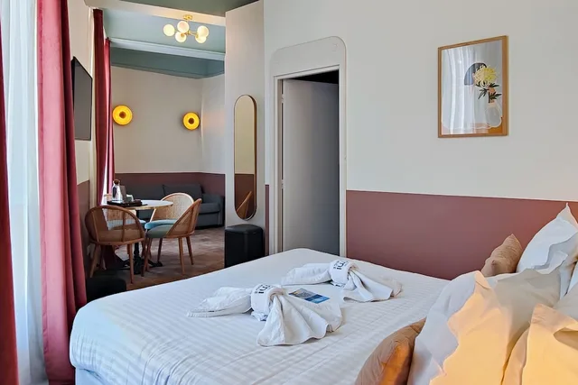 استوديو عائلي، Hôtel Au Picardy 4/7