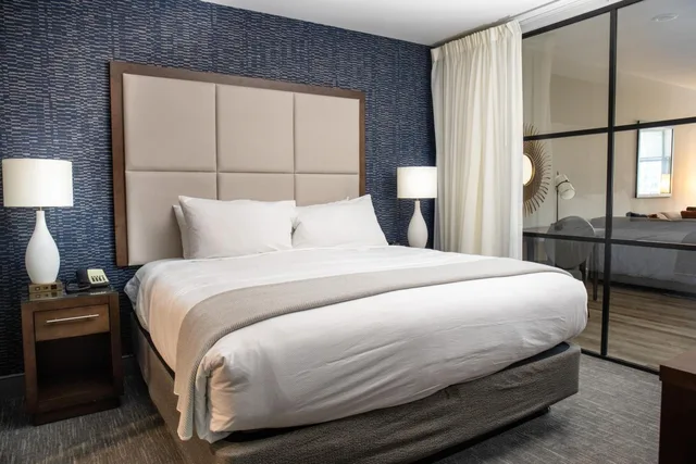 جناح ديلوكس بسرير كينج بإطلالة على المدينة مع أريكة بمطبخ صغير، Haywood Park Hotel, Ascend Hotel Collection 4/5