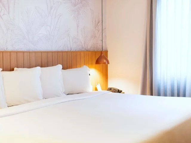 غرفة ديلوكس بسرير كينج، Grand Mercure Sao Paulo Vila Olimpia 10/10