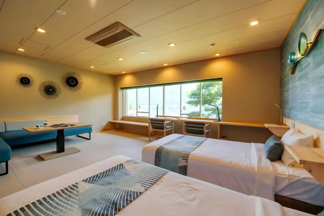 Renovated, Twin Beds, Lake View, Tatami، Fuji Lake Hotel 1/2