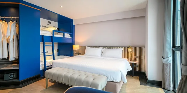 Family Journey, Bunk Bed، Vince Hotel Bangkok Pratunam 5/9