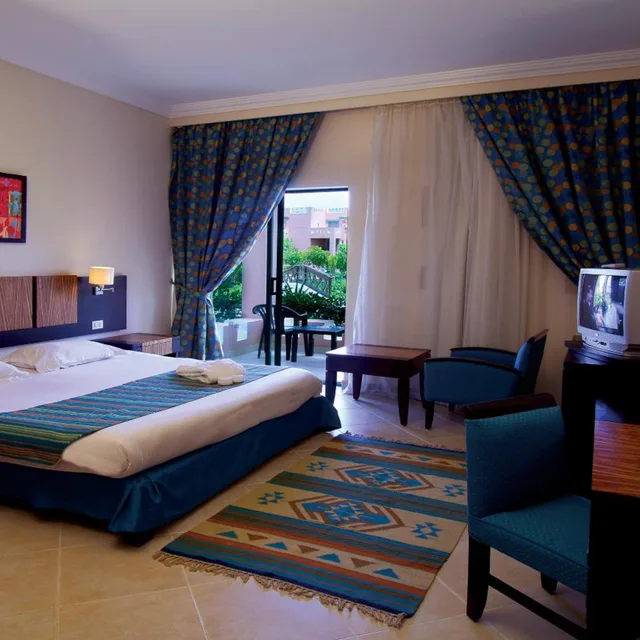 غرفة ديلوكس بسرير مزدوج، REHANA SHARM RESORT 1/7