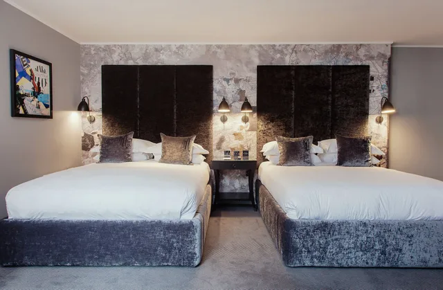 غرفة كلوب ديلوكس بسريرين منفصلين وسريرين مزدوجين، Malmaison Edinburgh 1/3