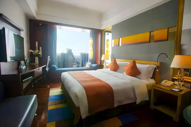 غرفة تنفيذية بإطلالة على المدينة، Zhuhai Charming Holiday Hotel 1/2