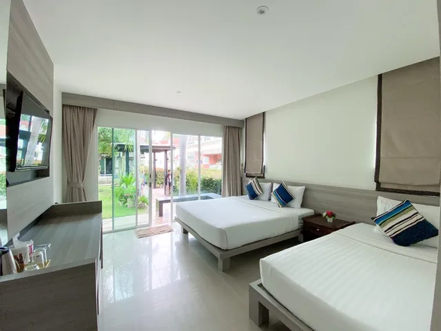 غرفة بإطلالة على المسبح، Nirundorn Resort 1/1