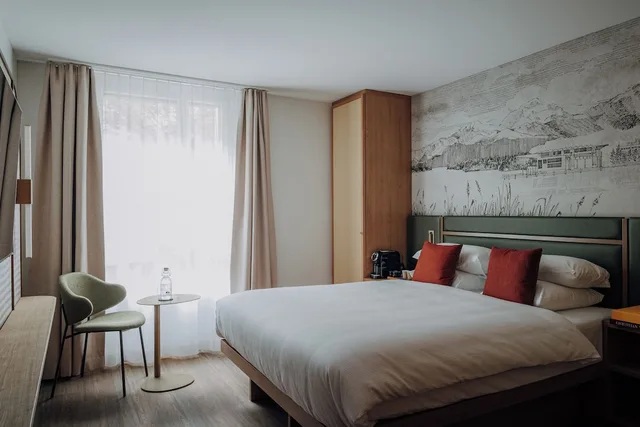 غرفة قياسية بسرير كوين، Ameron Luzern Hotel Flora 4/10