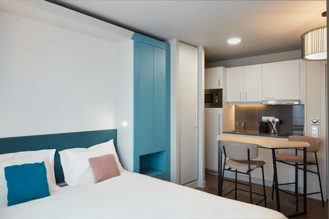 استوديو سوبيريور بشرفة، Aparthotel Adagio Paris Suresnes Longchamp 4/10