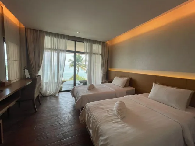 غرفة ديلوكس بإطلالة على البحر، NA TARA RESORT 1/1
