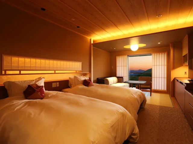 غرفة يابانية بسريرين منفصلين، ARIMA GRAND HOTEL 1/1