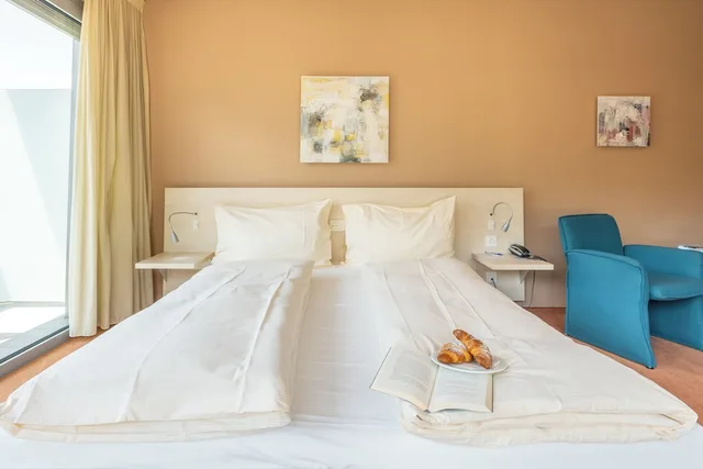 غرفة سوبيريور بسريرين منفصلين بشرفة، Hotel Unione 2/3