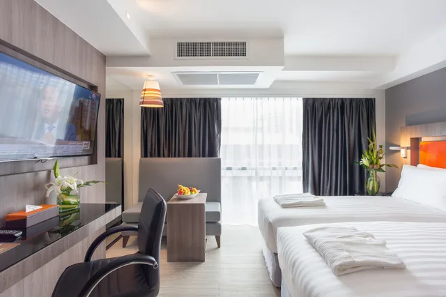 غرفة ديلوكس بسرير كينج، Grand 5 Hotel Plaza Sukhumvit Bangkok 2/6