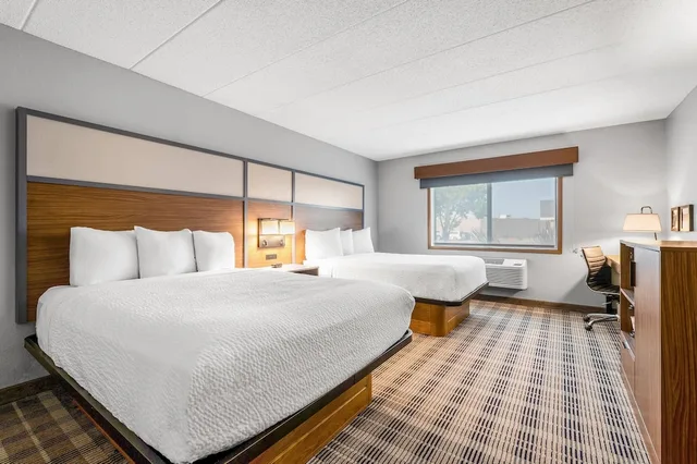 غرفة بسريرين كوين، Americinn By Wyndham Sauk Centre 4/8