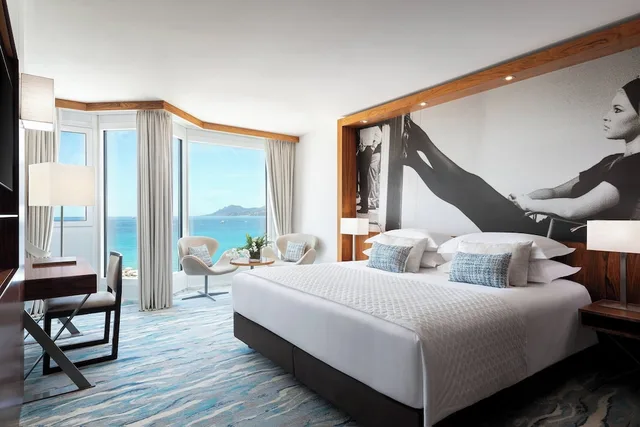 غرفة ديلوكس بسريرين منفصلين بإطلالة على الحديقة، Jw Marriott Cannes 1/5