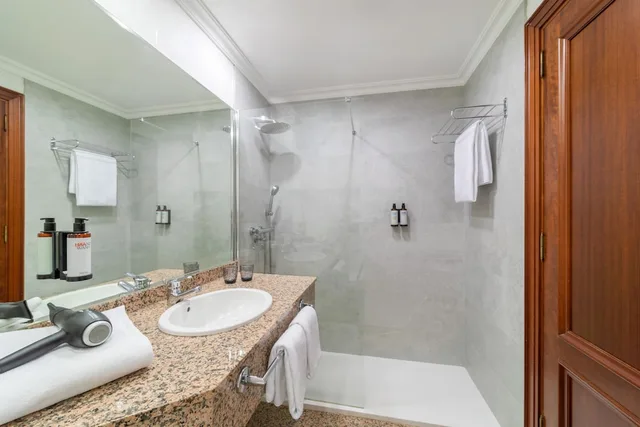 غرفة ثلاثية بثلاثة أسرّة، Hotel Santiago Plaza Affiliated By Melia 9/10