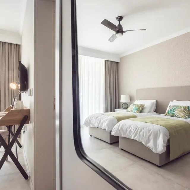 غرفة سوبيريور بسرير مزدوج أو سريرين منفصلين، Cesca Boutique Hotel 6/10