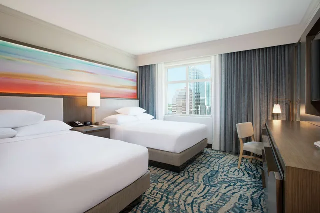 جناح بسريرين مزدوجين، Embassy Suites by Hilton Tampa Downtown Convention Center 1/10