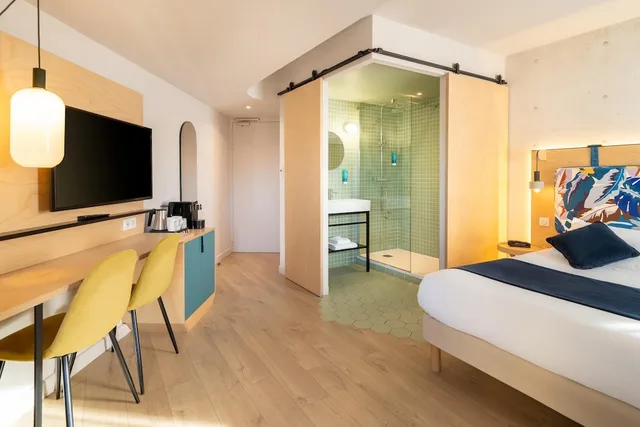 غرفة سوبيريور بسرير كوين مع أريكة، Urban Hotel Aix-les-Bains, BW Signature Collection 5/9