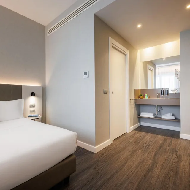 غرفة سوبيريور بسرير مزدوج مع أريكة، iH Hotels Milano Centrale 8/10