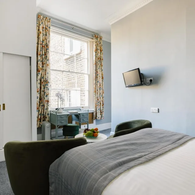غرفة بسرير مزدوج، Abbey Court Hotel Notting Hill 4/9