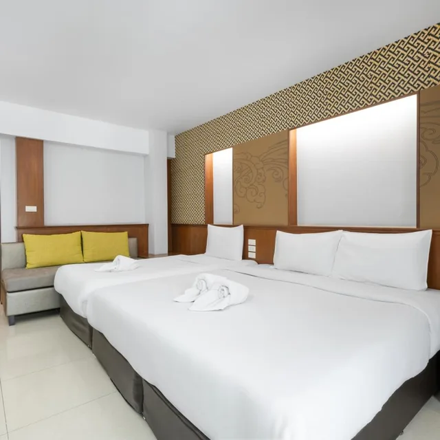غرفة ديلوكس ثلاثية، COZYTEL CHIANGMAI 5/7