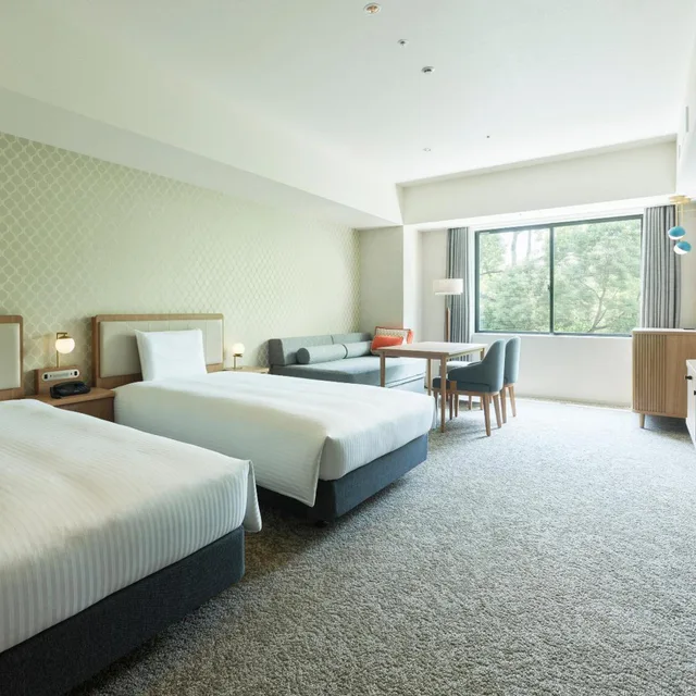 غرفة ديلوكس بسريرين منفصلين، Mitsui Garden Hotel Kashiwanoha Parkside 2/10