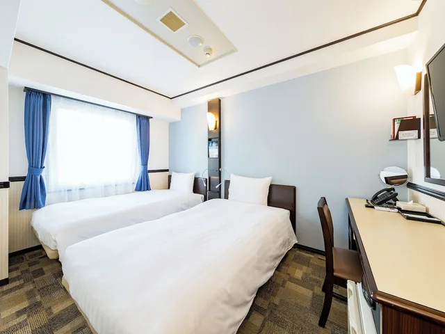 غرفة اقتصادية بسريرين منفصلين، Toyoko Inn Ise Matsusaka Ekimae 3/4