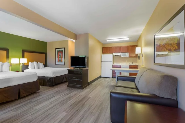 استوديو ديلوكس بسريرين مزدوجين مع أريكة، Extended Stay America Select Suites Phoenix Airport E Oak St 1/7