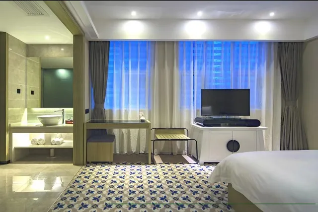 غرفة ديلوكس بسرير مزدوج، Paco Hotel Guangzhou Tiyu Xilu Metro Branch 4/10
