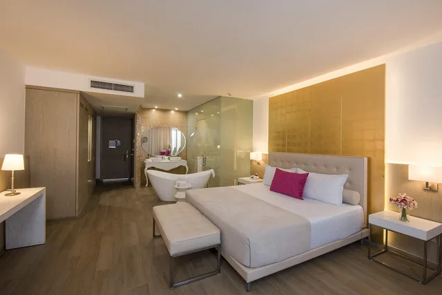 غرفة بريميوم مفردة بإطلالة على الحديقة، Platinum Yucatan Princess All Inclusive Suites & Spa Resort Adults Only 9/10