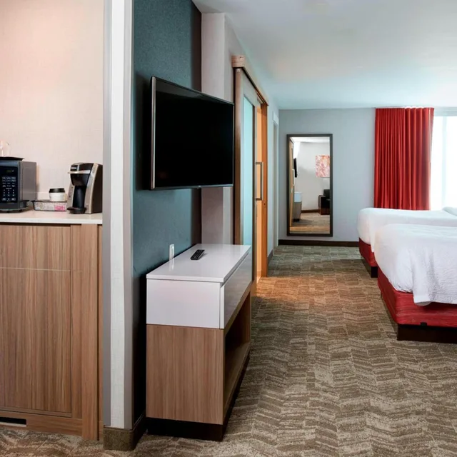 جناح بسريرين كوين مع أريكة لذوي الإعاقة، Springhill Suites Grand Rapids West 1/8