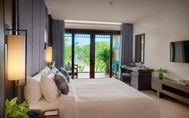 غرفة بسرير مزدوج بإطلالة على الحديقة، Khanom Beach Resort and Spa 1/5
