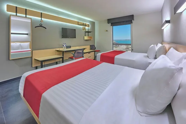 غرفة بسريرين مزدوجين، City Express by Marriott La Paz 2/3