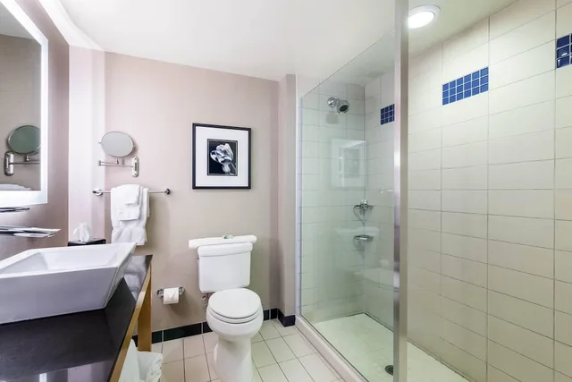 جناح بسريرين كينج بغرفة نوم واحدة مع أريكة، Cambria Hotel Pittsburgh - Downtown 10/10