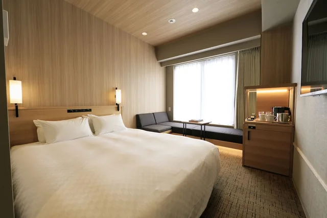 غرفة قياسية مفردة بسرير مزدوج، Candeo Hotels Kobe Torroad 1/1