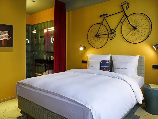 غرفة كبيرة بسرير مزدوج، 25Hours Hotel The Trip 1/5
