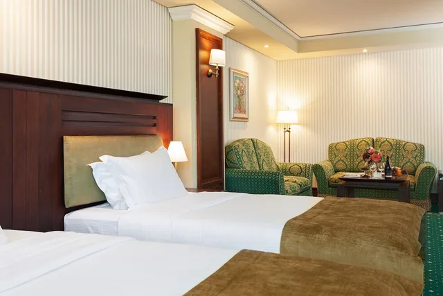 غرفة تنفيذية بسريرين منفصلين بإطلالة، GRAND HOTEL SOFIA 2/4