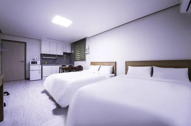 غرفة عائلية بسريرين مزدوجين، Daecheon 323 Condo 1/3
