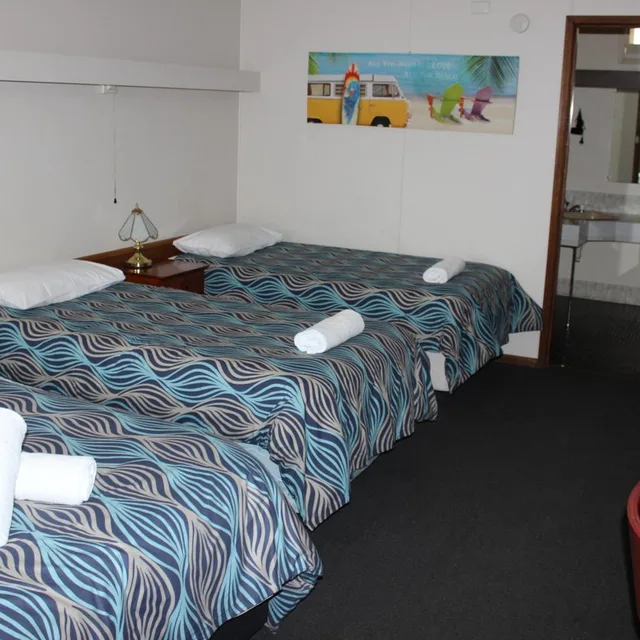 غرفة عائلية بسرير مزدوج، Portland Retro Motel 3/8