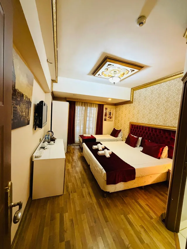 غرفة اقتصادية ثلاثية بسرير فردي، Marmara Deluxe Hotel 1/2