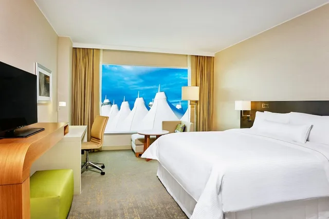 غرفة تقليدية بسرير كينج، The Westin Denver International Airport 4/10