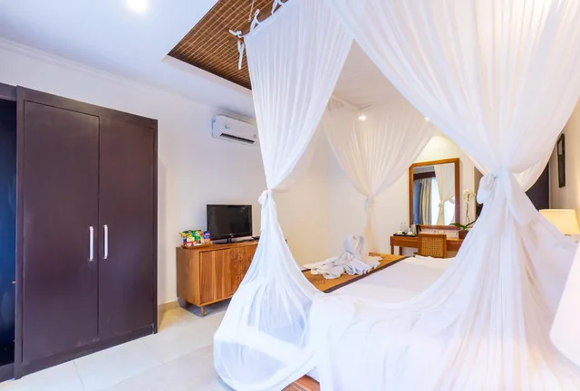 غرفة سوبيريور بسرير مزدوج، Villa Sonia Bisma (Ex Indira Cottage) 7/10