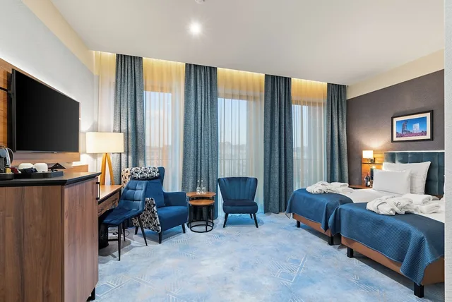 غرفة ديلوكس بسرير مزدوج أو سريرين منفصلين، Hotel Diament Plaza Katowice 6/10